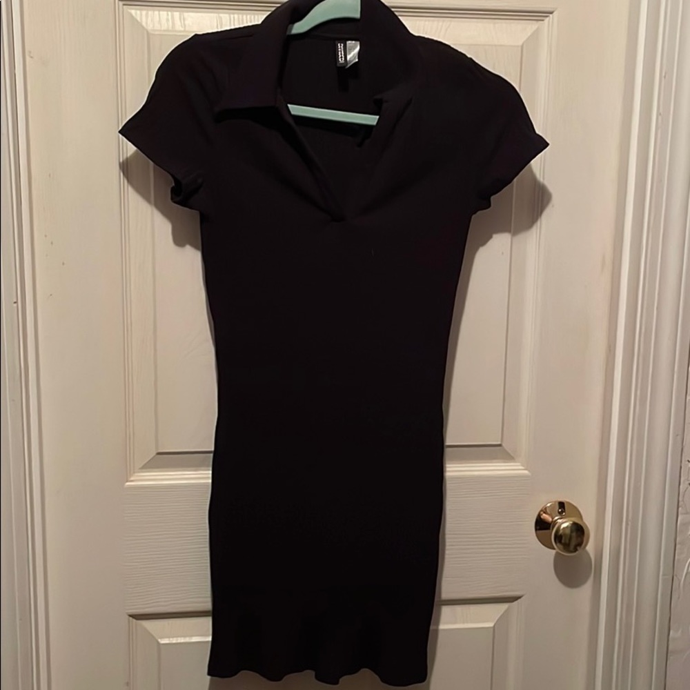 Black Jersey Dress